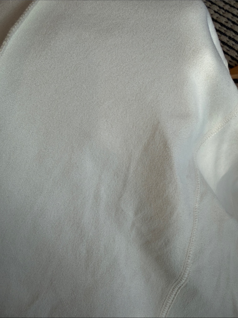 Multiples Cream Open-Front Eyelet Blazer - Picture 9 of 9